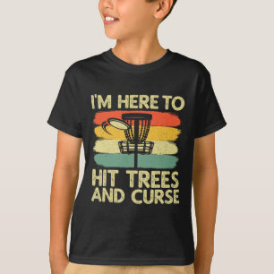 Funny Disc Golf Design For Men Women Kids Disc Gol T-Shirt