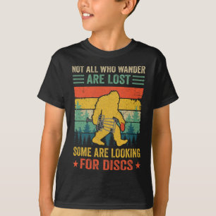 Funny Disc Golf For Men Women Bigfoot Disc Golf Pl T-Shirt