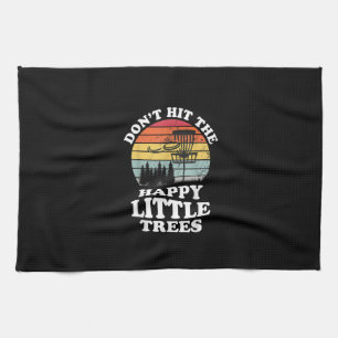 Funny Disc Golf Frisbee Golfing Player Sport Men Kitchen Towel