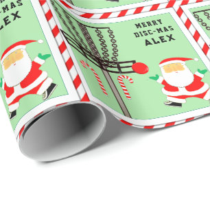 Funny Disc Golf Gift Wrapping Paper