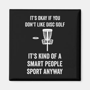 Funny Disc Golf Men Woman Kids Magnet