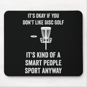 Funny Disc Golf Men Woman Kids  Mouse Pad