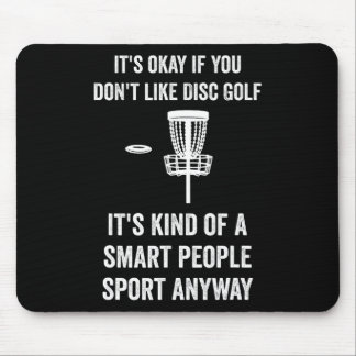 Funny Disc Golf Men Woman Kids Mouse Pad