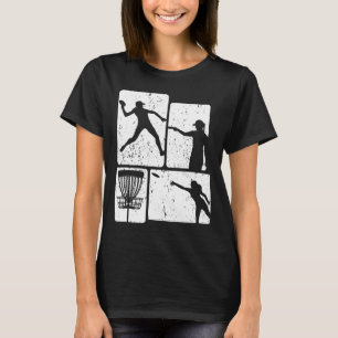 Funny Disc Golf Player Cool Flying Disc Sports Ent T-Shirt