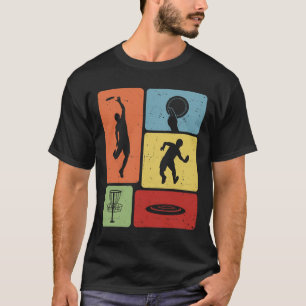 Funny Disc Golf Player Cool Flying Disc Sports Ent T-Shirt