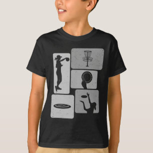 Funny Disc Golf Player Cool Flying Disc Sports Ent T-Shirt