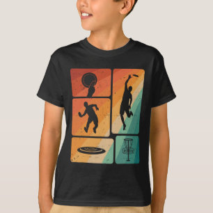Funny Disc Golf Player Cool Flying Disc Sports Ent T-Shirt