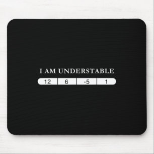 Funny Disc Golf Quote Disc Golf Design Understable Mouse Pad