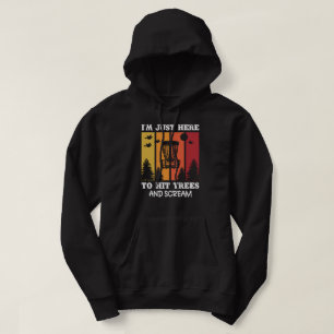 Funny Disc Golf Quote Retro Disc Golf Hoodie