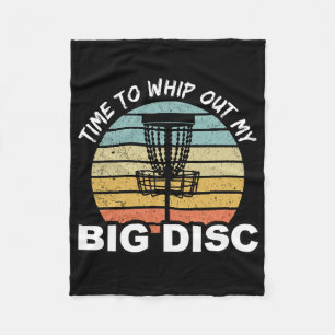 Funny Disc Golf Shirt Disc Golf 1 Fleece Blanket