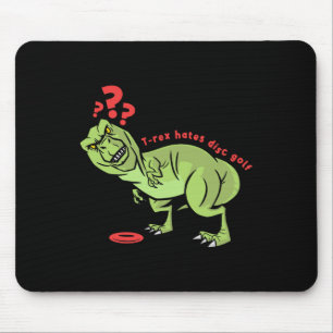 Funny Disc Golf T Rex Kids  Mouse Pad