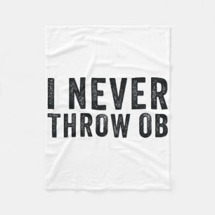Funny Disc Golf White Lie Disc Golf Humour _6 Fleece Blanket