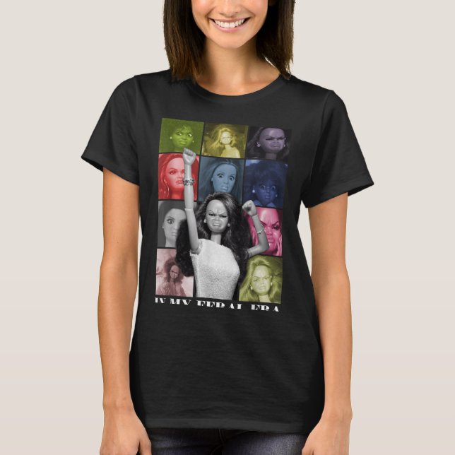 Funny Disgusting Doll Face Meme Hilarious T-Shirt (Front)