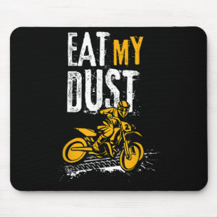 Funny Distressed Motocross Quote Dirt Bike Biker G Mouse Pad