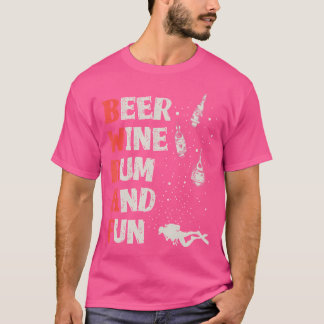 Funny Diving Dive Buddy Check Bwarf T-Shirt