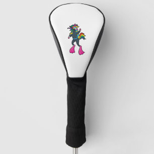 Funny Diving Scuba Dive Unicorn Girl Diver Golf Head Cover