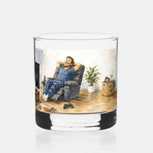 Funny Divorce Gift for Him - Just Divorced Whiskey Glass