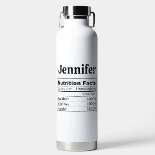Funny Divorce Gift Humour New Beginnings Single Mo Water Bottle