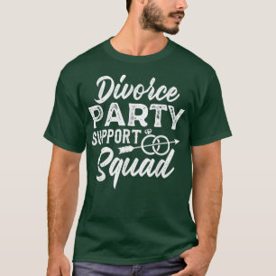 Funny Divorce Party Skeleton E Wife Marriage Break T-Shirt