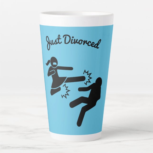 Funny Divorce Sympathy Gifts  Latte Mug (Front)