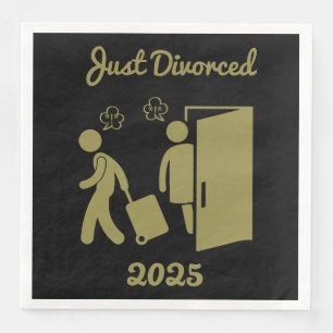 Funny Divorce Sympathy Gifts  Napkin