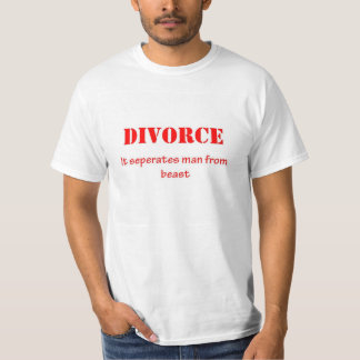 Funny Divorce t-shirt