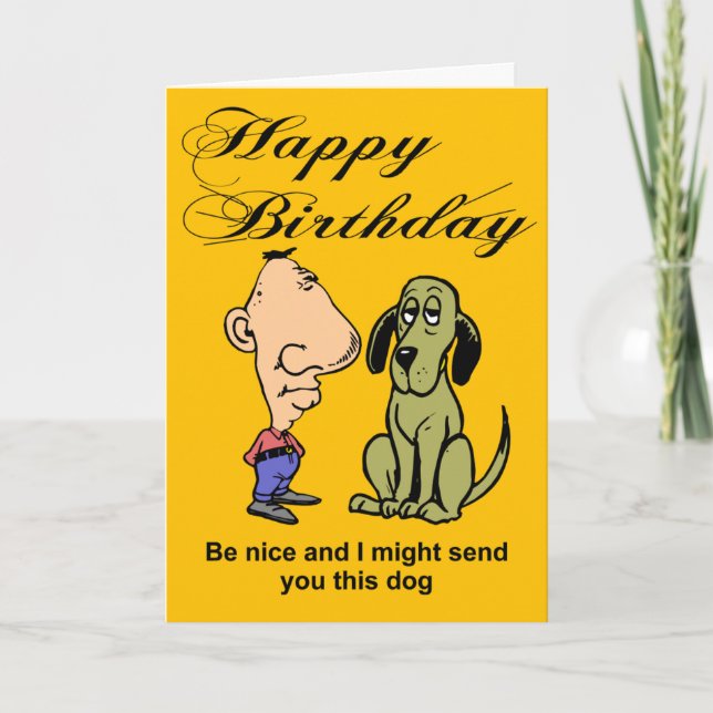 Funny divorced woman birthday card (Front)