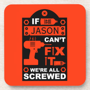 Funny DIY Fix It Repair Coaster