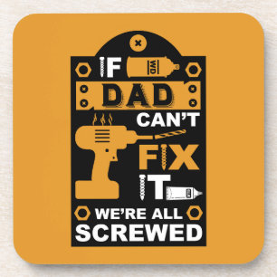 Funny DIY Fix It Repair Coaster