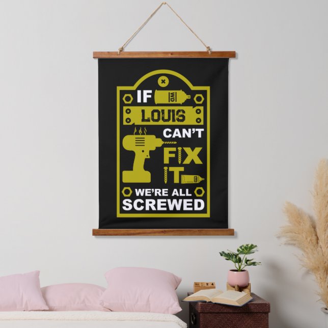 Funny DIY Fix It Repair Hanging Tapestry (Bedroom)