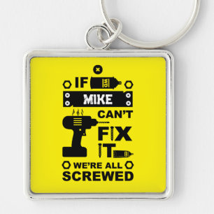 Funny DIY Fix It Repair Keychain