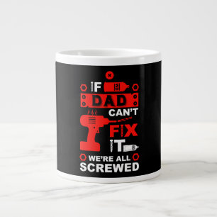 Funny DIY Fix It Repair Large Coffee Mug