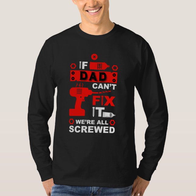 Funny DIY Fix It Repair T-Shirt (Front)