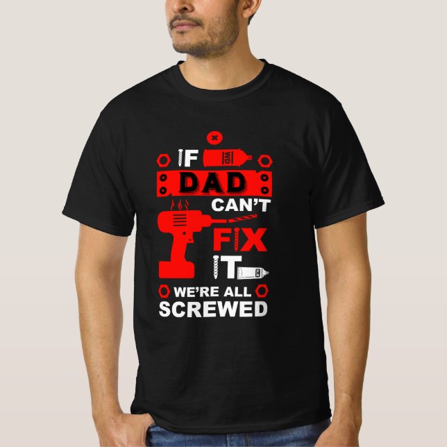 Funny DIY Fix It Repair T-Shirt (Front)
