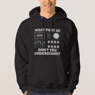 Funny DJ For Men Women Sound Engineer Disc Jockey Hoodie