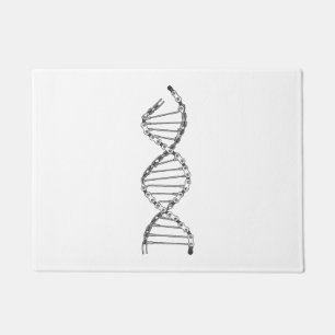 Funny DNA Cycling Bicycle Chain Mountain Bike Love Doormat