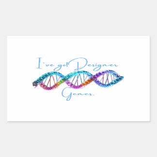 Funny DNA Helix Sticker