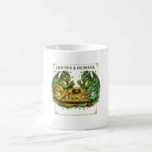 Funny DnD Houses and Humans for Gamers Dungeons  Coffee Mug
