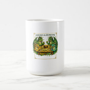 Funny DnD Houses and Humans for Gamers Dungeons Coffee Mug