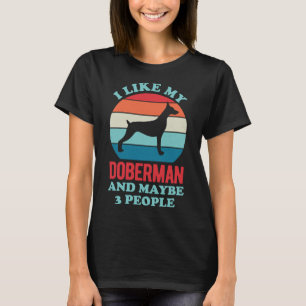 Funny Doberman  207 T-Shirt