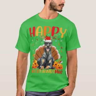 Funny Doberman Dog Lover Happy Doberman HelloThank T-Shirt