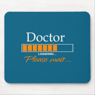 Funny Doctor Loading Medical Doctor Outfit New  Mouse Pad