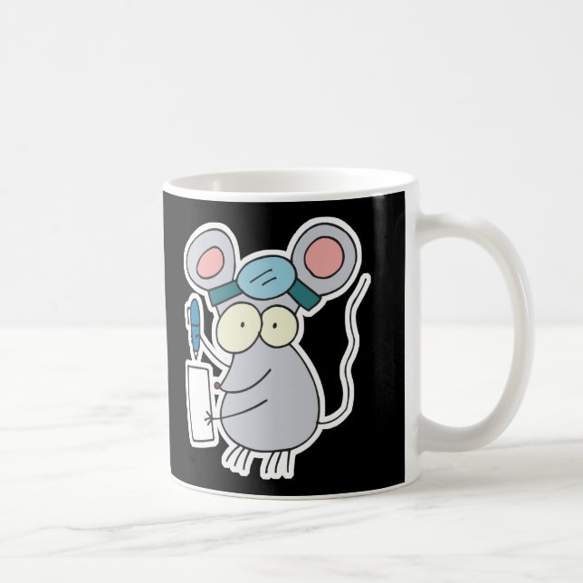 funny doctor mouse coffee mug (Right)