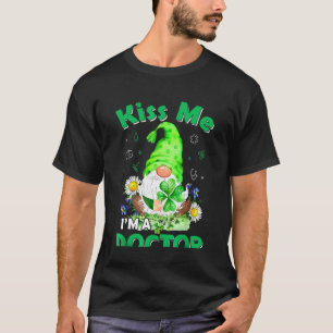 Funny Doctor Nurse Gnomes St Patrick S Day Tee Nur