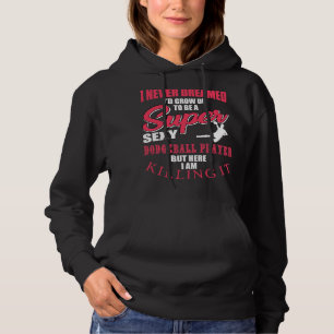 Funny Dodgeball Player Quote Apparel Dodge Ball Hoodie
