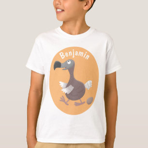 Funny dodo bird cartoon illustration T-Shirt