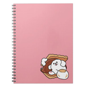 Funny Dog and S’more Design – Kawaii Pet Lover Pun Notebook