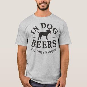 Funny Dog Beers Dad T-Shirt - Father's Day Gift