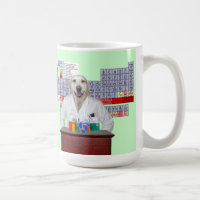Funny Dog Biology/Chemistry Teacher's Mug