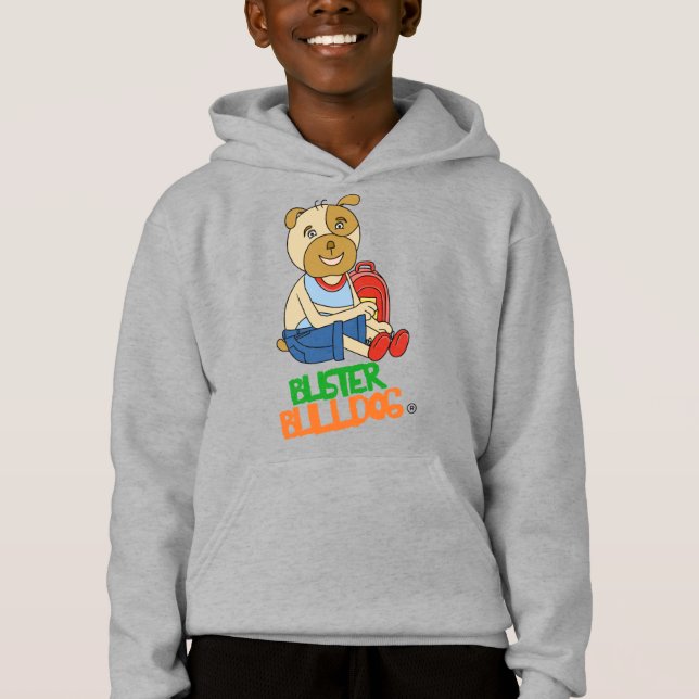Funny Dog Cartoon Pullover for Children - Kids (Front)